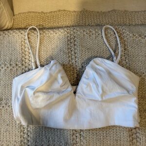 White Zara Crop Top